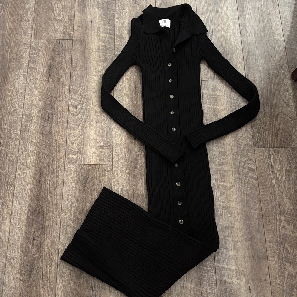 Anine Bing Joslyn Ribbed Knit Dress - Picture 5 of 7